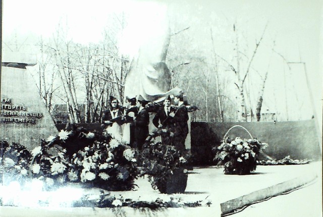 Смена Почетного караула. Парк Победы. 1985 год