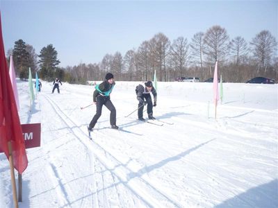 Лично-командное первенство г.Зима по лыжным гонкам 2010